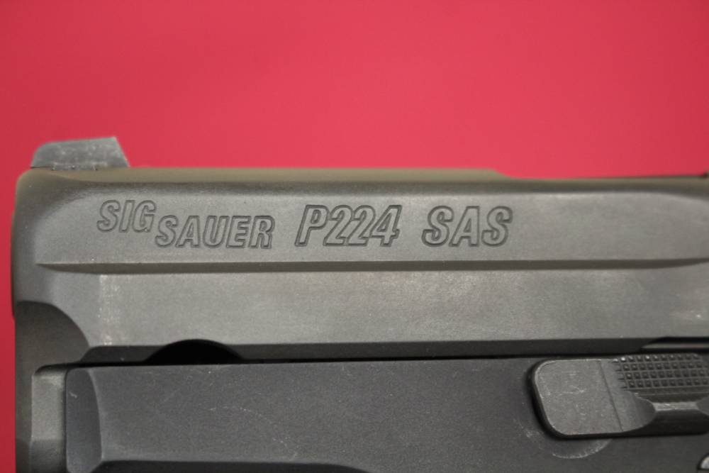 Sig Sauer P224 SAS Gen 2 9mm Pistol w/3.5" Barrel, 2x Mags, DA/SA - 2013-img-1