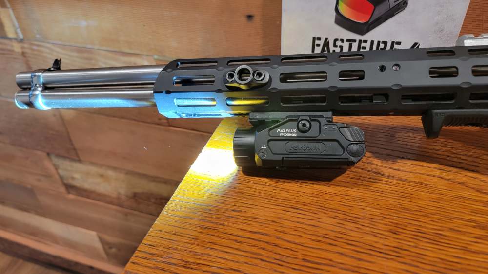 Custom Tactical 44 Mag Taurus R92 Anti  Zombie Lever gun -img-5