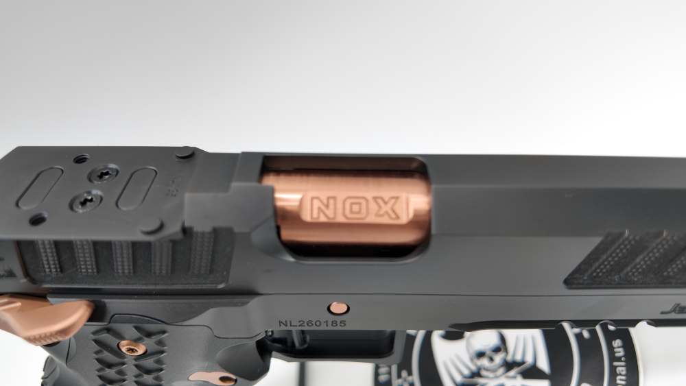Jacob Grey Nox 9™ 9mm (2X)10RD 5" LO RMR Adapter Plate Included -img-5
