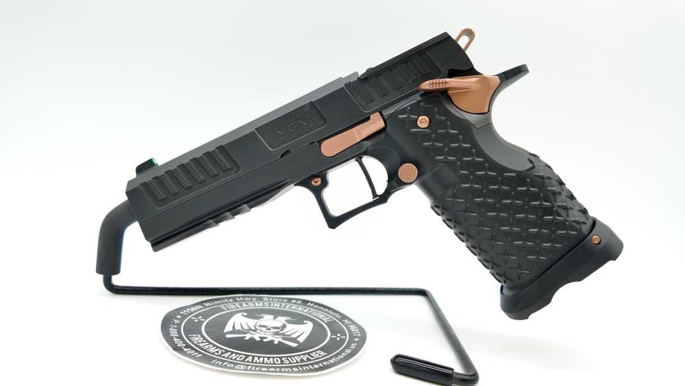 Jacob Grey Nox 9™ 9mm (2X)10RD 5" LO RMR Adapter Plate Included -img-0