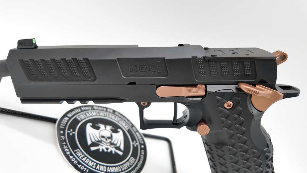 Jacob Grey Nox 9™ 9mm (2X)10RD 5" LO RMR Adapter Plate Included -img-2