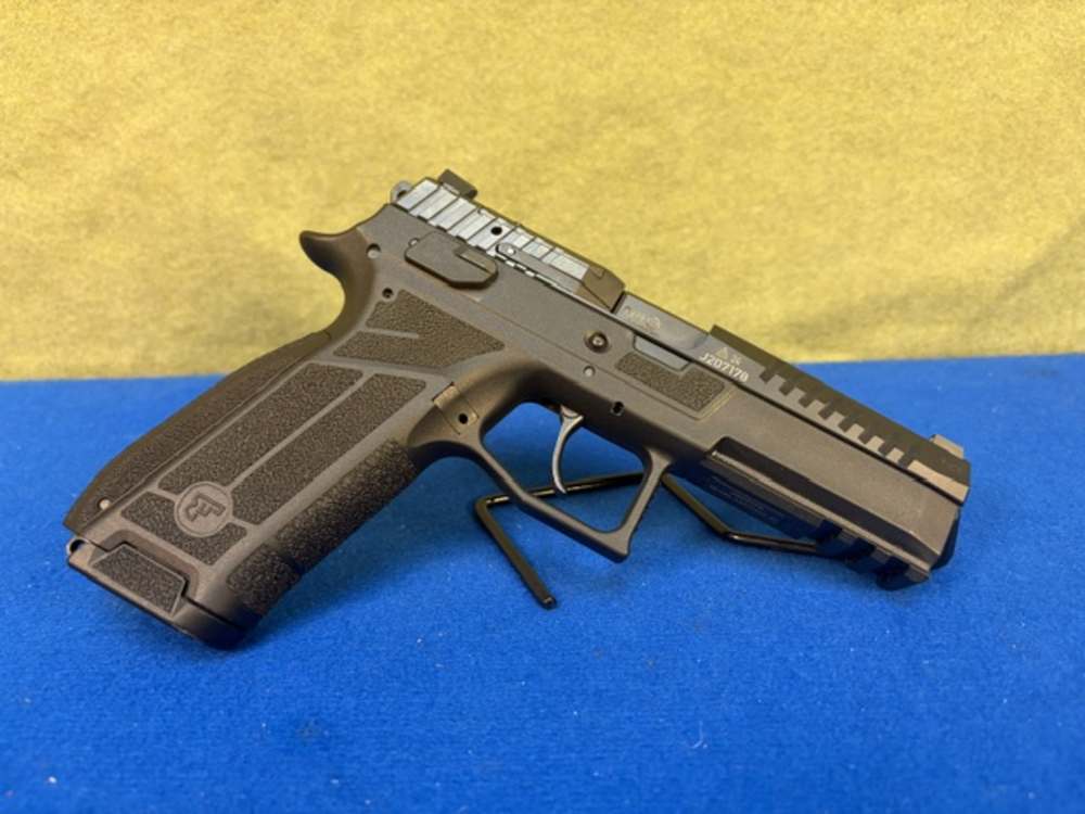 CZ USA CZ P-09 F Nocturne 9mm 4" barrel Pistol MOS Cut Decocker -img-0