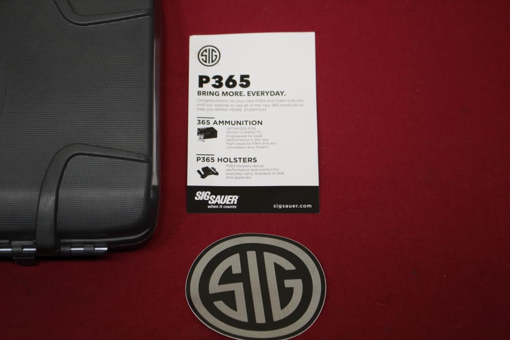 Sig P365 Micro Tac Pac w/3x Mags, Holster, Safety - Nitron - 2019-img-7