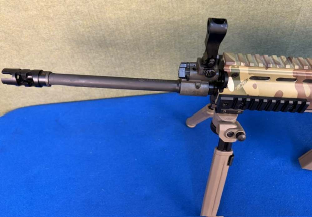 FNH SCAR 16S 5.56x45MM NATO 16" 1/7 Barrel Rifle Camo FDE Bipod Sling Mags-img-7