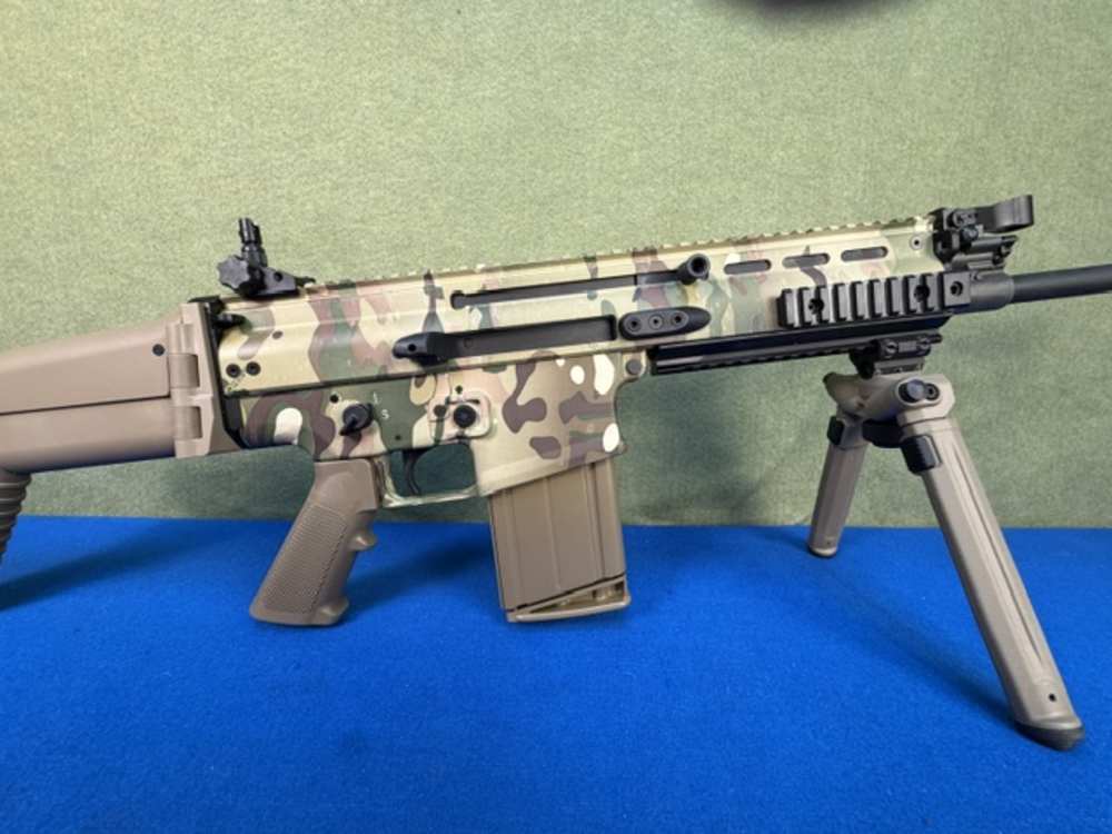 FNH SCAR 17S 7.62x51MM NATO 16" 1/12 Barrel Rifle Camo FDE Bipod Sling Mags-img-4