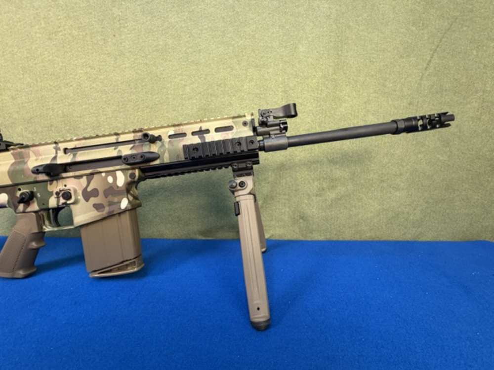 FNH SCAR 17S 7.62x51MM NATO 16" 1/12 Barrel Rifle Camo FDE Bipod Sling Mags-img-5
