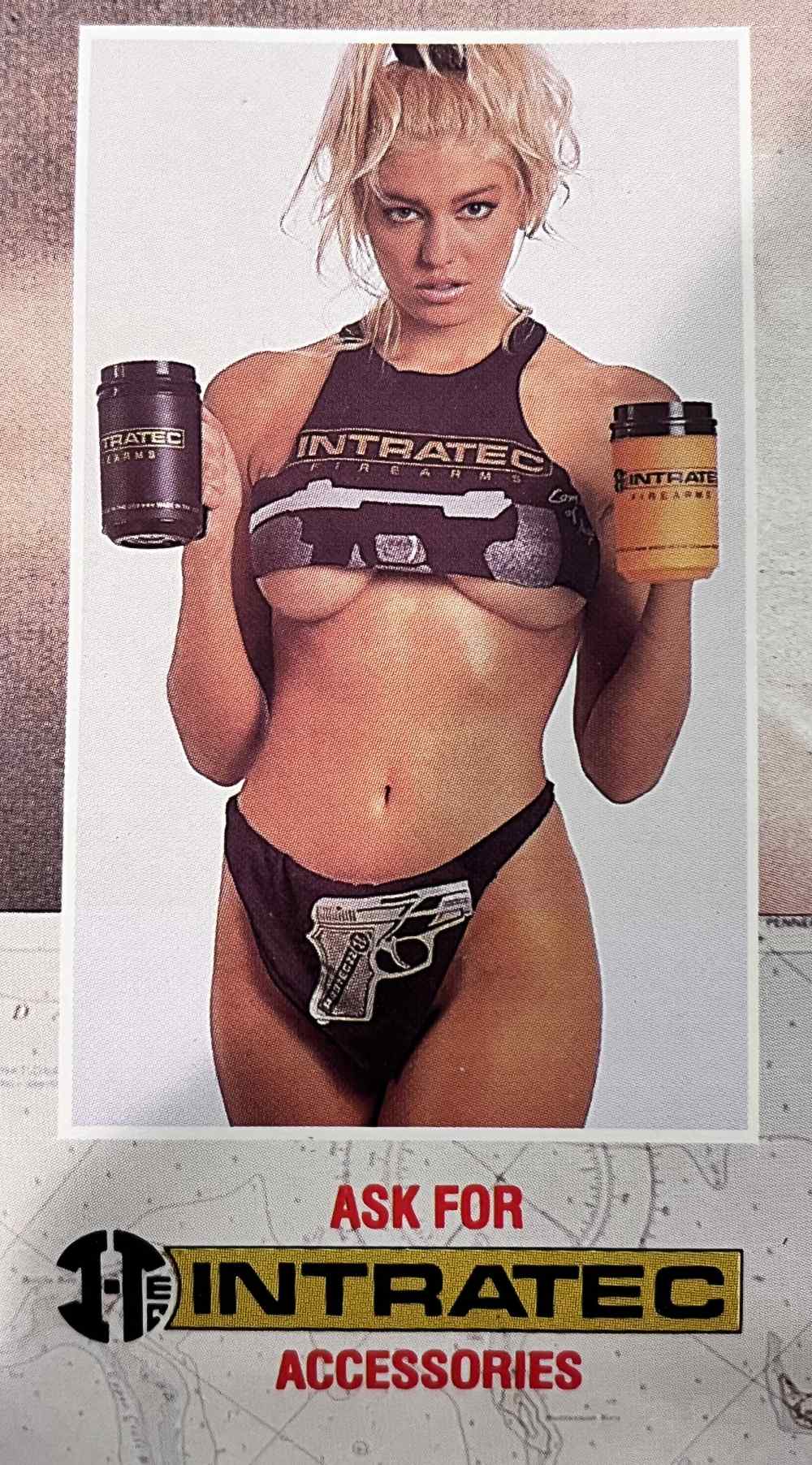 INTRATEC TEC-9 Carry Case with Pouch VTG 80s/90s TEC9 DC9 RARE NOS MINT -img-9