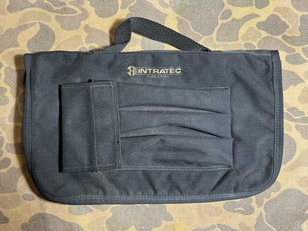 INTRATEC TEC-9 Carry Case with Pouch VTG 80s/90s TEC9 DC9 RARE NOS MINT -img-1