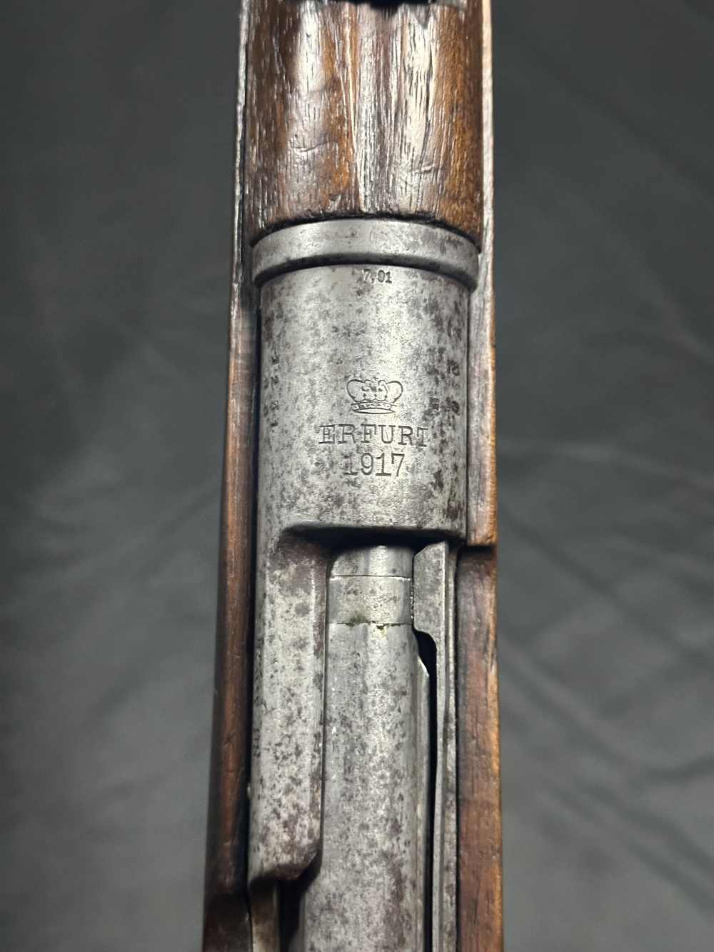 NICE! German Kar98az Erfurt 1917 8mm Mauser 98 Rifle!-img-17