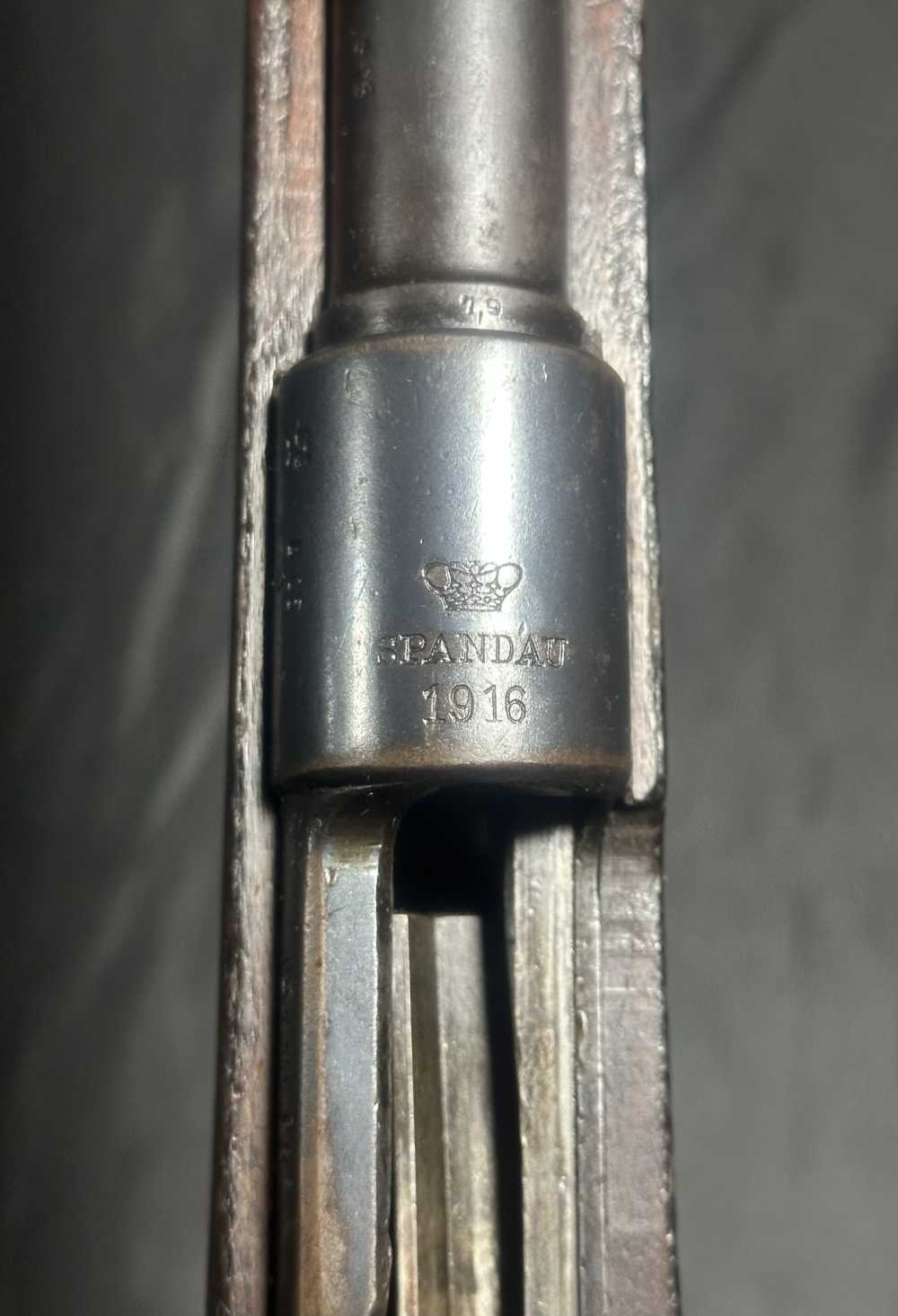 REICHSGEWHER! German WW1 Gew 98 Spandau 1916 8mm Mauser 98 Rifle-img-22