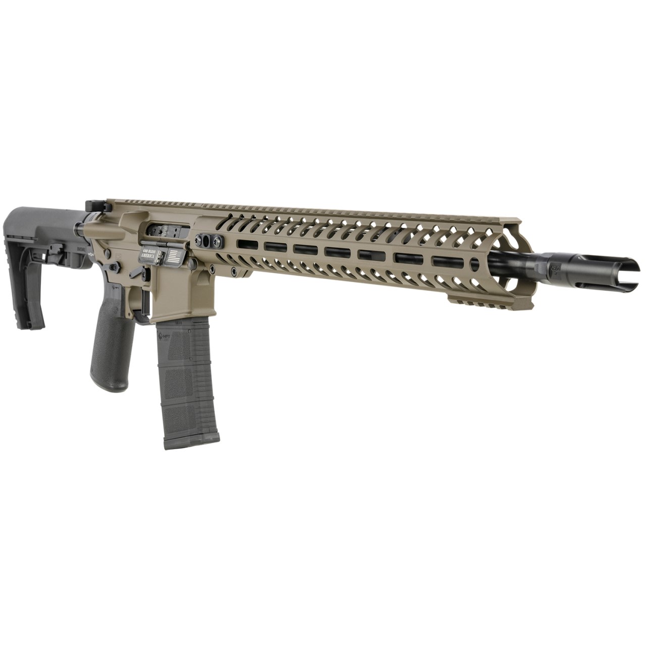 Patriot Ordnance Factory Minuteman DI 5.56 NATO Rifle 16.50 Brown 01752-img-3