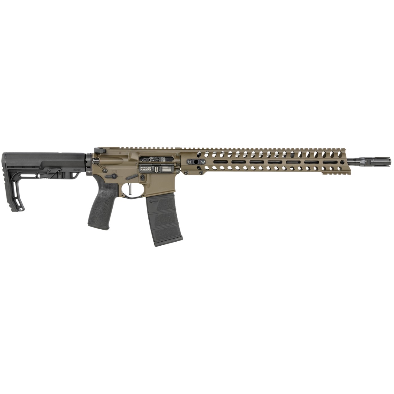 Patriot Ordnance Factory Minuteman DI 5.56 NATO Rifle 16.50 Brown 01752-img-0