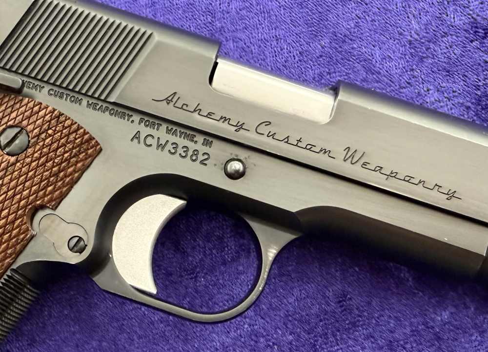 Alchemy Custom Weaponry ACW 1911 Prime Carry 9MM Commander Ambi USED-img-11
