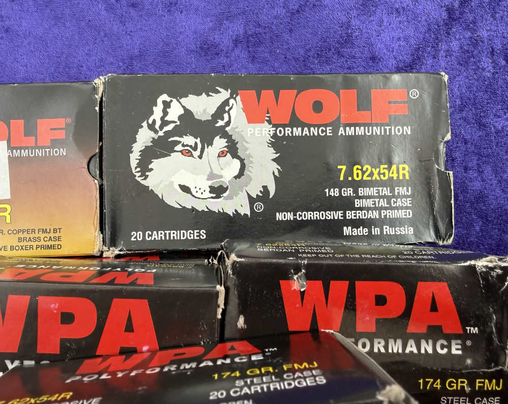 560 Round Lot Mixed 7.62x54R Non-Corrosive Ammo Wolf WPA PRVI 54 R Mosin-img-5
