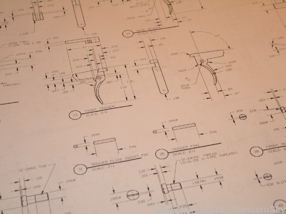 1874 Sharps Rifle Drawings, Blueprints, Quigley!-img-2