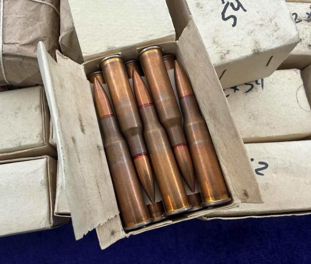 320 Round Lot 7.62x54R Rifle Ammo Mosin Nagant 16 Packages Of 20 NOS-img-2