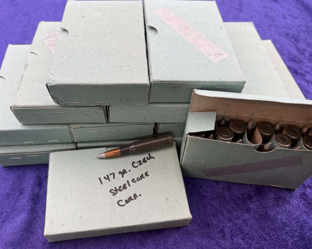 300 Round Lot 7.62x54R Rifle Ammo Mosin Nagant 147 Gr Steel Core Czech-img-0