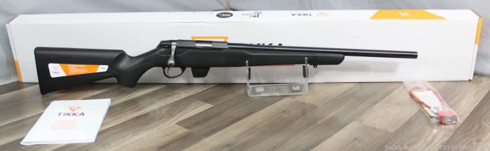 NIB TIKKA T1X BOLT ACTION RIFLE, 22LR, 20" BRL, 3 RND, JRT1X300-img-1