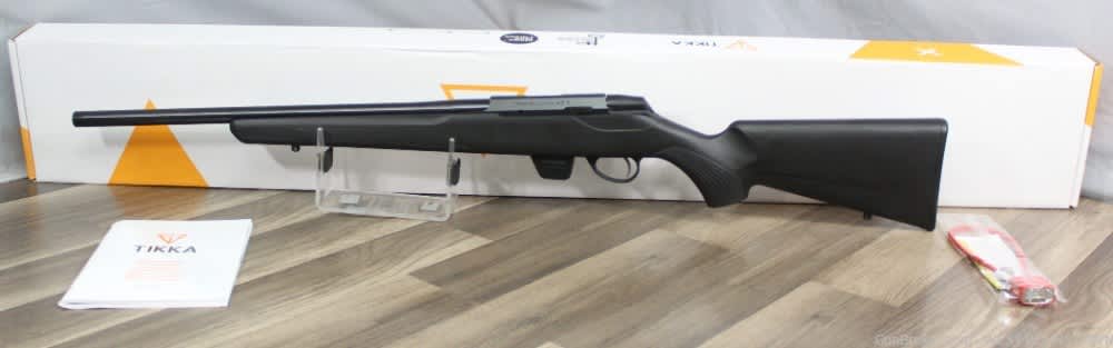 NIB TIKKA T1X BOLT ACTION RIFLE, 22LR, 20" BRL, 3 RND, JRT1X300-img-0