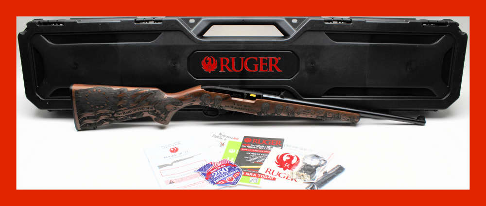 Ruger 10/22 250TH "These Men Made America Great" 22lr Ruger Hard Case!-img-0