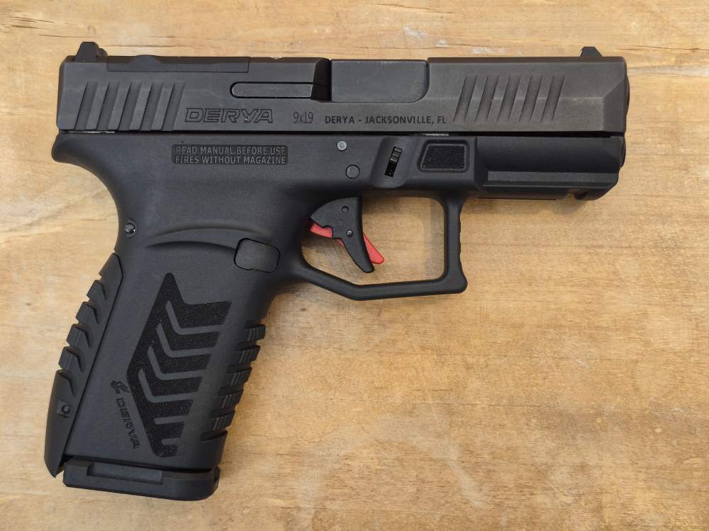 Derya Arms DY9Z 9mm Semi Auto +2 Mags & Orig Case Optic Cut-img-1