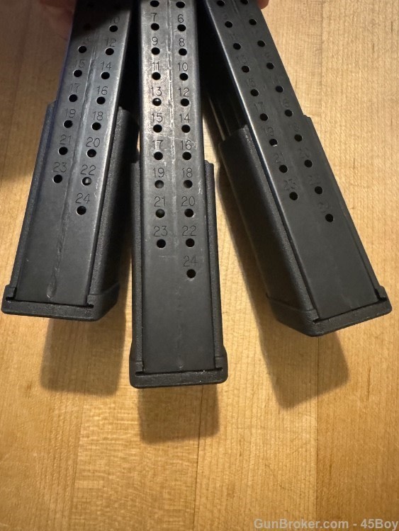 FN 509 Compact 9mm 24 round magazines x3 mags FN 509C mag lot of 3 Reduced-img-3