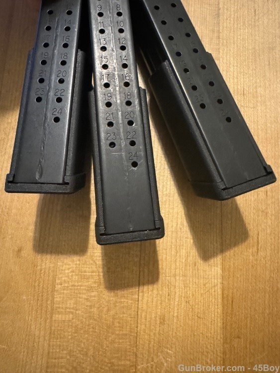 FN 509 Compact 9mm 24 round magazines x3 mags FN 509C mag lot of 3 Reduced-img-4
