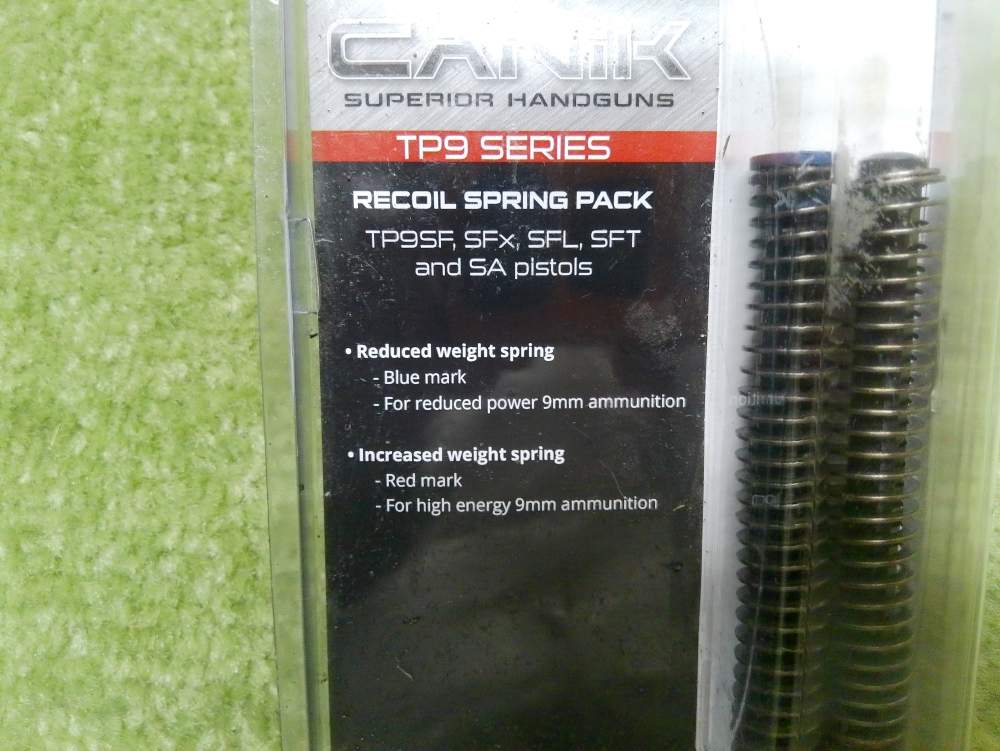 Canik TP9 Series Heavy & Light Recoil Springs-img-1