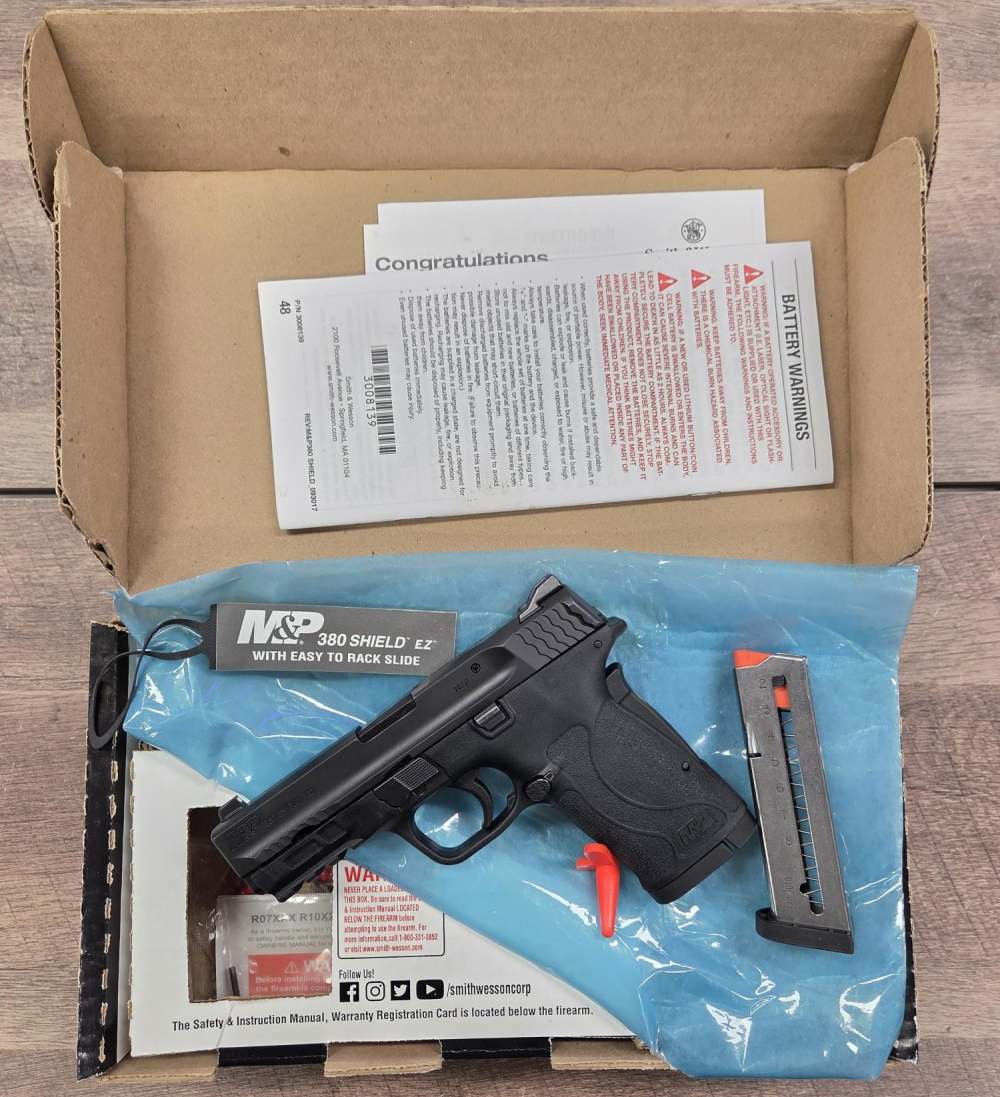 PRE-OWNED - Smith & Wesson M&P380 Shield EZ M2.0 NTS 180023-img-0