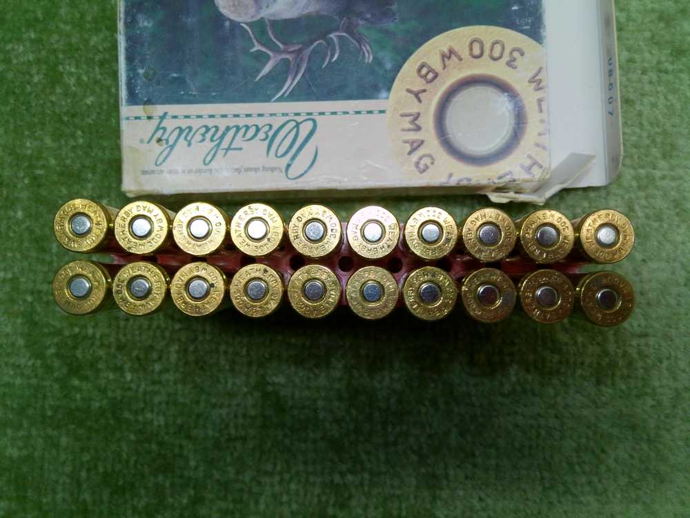 Weatherby Ultra-High Velocity 300 Wby Mag 180gr SP Partition 20 Factory-img-4