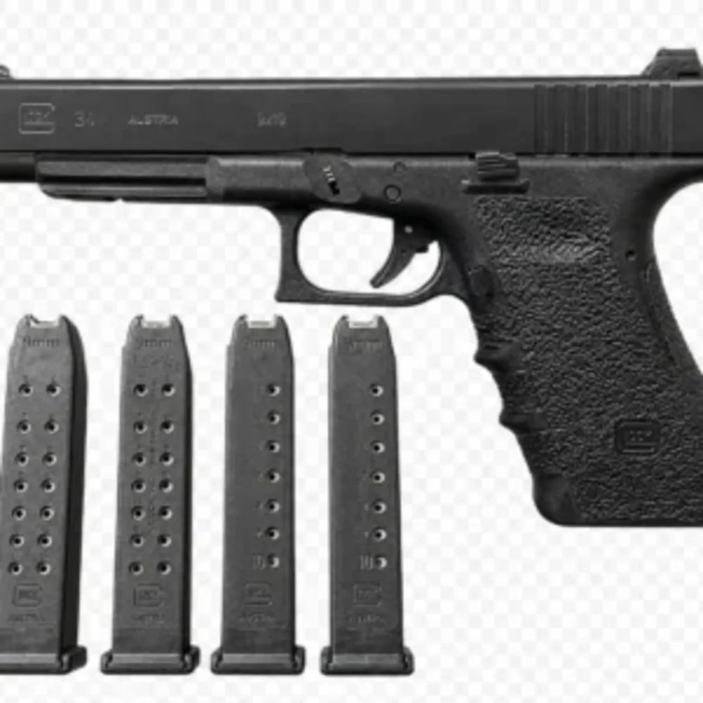 Pre-Owned Glock 34 Gen 3 9mm Pistol with 4 Magazines-img-3