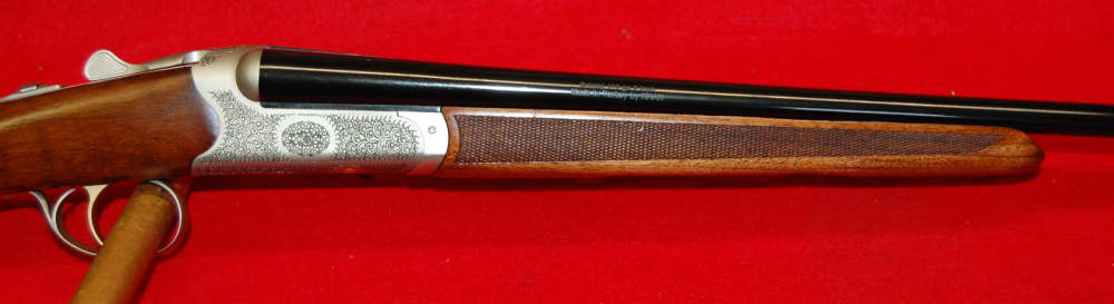 Tristar Arms Bristol Silver Scalloped Boxlock SxS Shotgun in 410 Box 28" -img-11