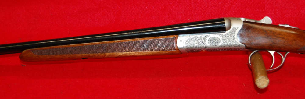 Tristar Arms Bristol Silver Scalloped Boxlock SxS Shotgun in 410 Box 28" -img-14