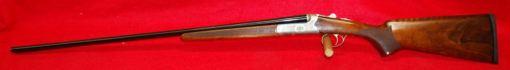 Tristar Arms Bristol Silver Scalloped Boxlock SxS Shotgun in 410 Box 28" -img-2