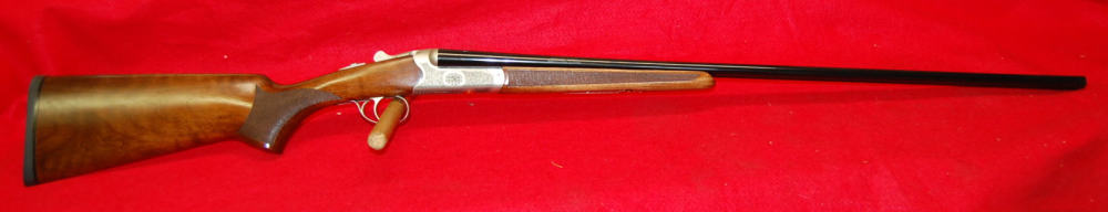 Tristar Arms Bristol Silver Scalloped Boxlock SxS Shotgun in 410 Box 28" -img-1