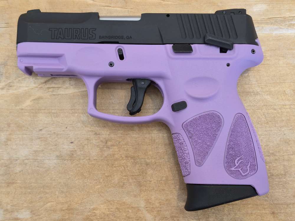 Taurus G2C 9mm Purple Semi Auto Thumb Safety-img-1