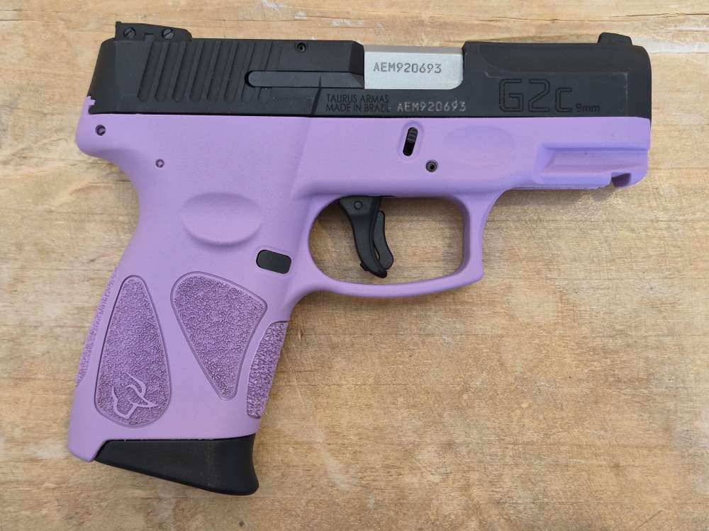 Taurus G2C 9mm Purple Semi Auto Thumb Safety-img-2