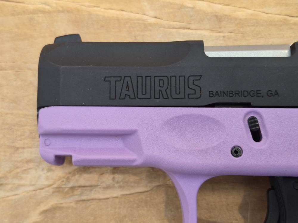 Taurus G2C 9mm Purple Semi Auto Thumb Safety-img-9