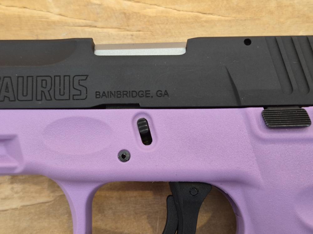 Taurus G2C 9mm Purple Semi Auto Thumb Safety-img-10