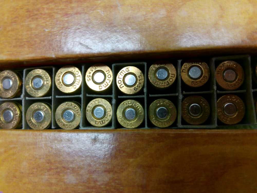 Norma 6.5X55 Swedish 158gr SPRN 40 Total Factory Rounds-img-5