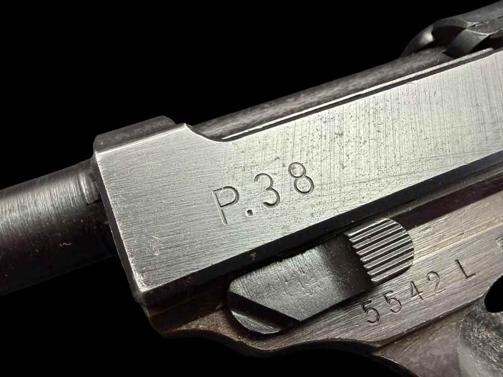 SUPERB CONDITION, 1944 GERMAN NAZl WWII WALTHER P.38 AC44 9MM LUGER C&R-img-13