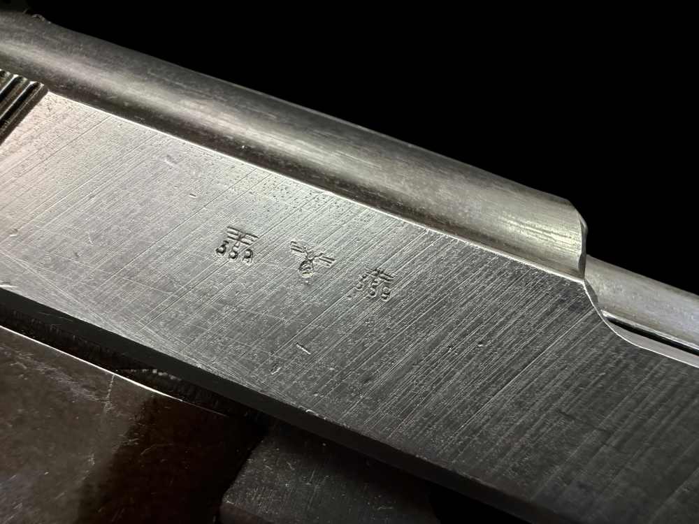 SUPERB CONDITION, 1944 GERMAN NAZl WWII WALTHER P.38 AC44 9MM LUGER C&R-img-25