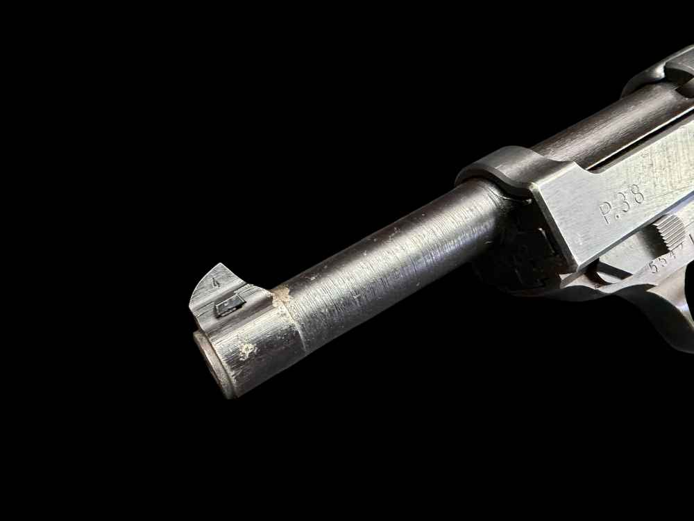 SUPERB CONDITION, 1944 GERMAN NAZl WWII WALTHER P.38 AC44 9MM LUGER C&R-img-5