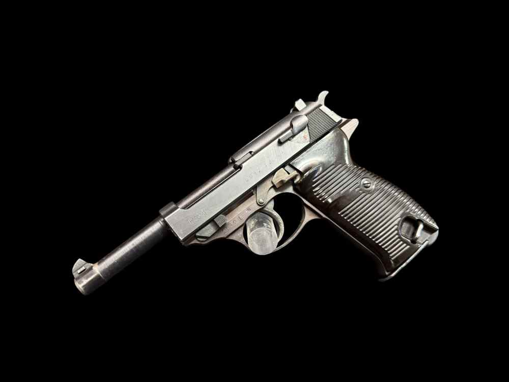 SUPERB CONDITION, 1944 GERMAN NAZl WWII WALTHER P.38 AC44 9MM LUGER C&R-img-2