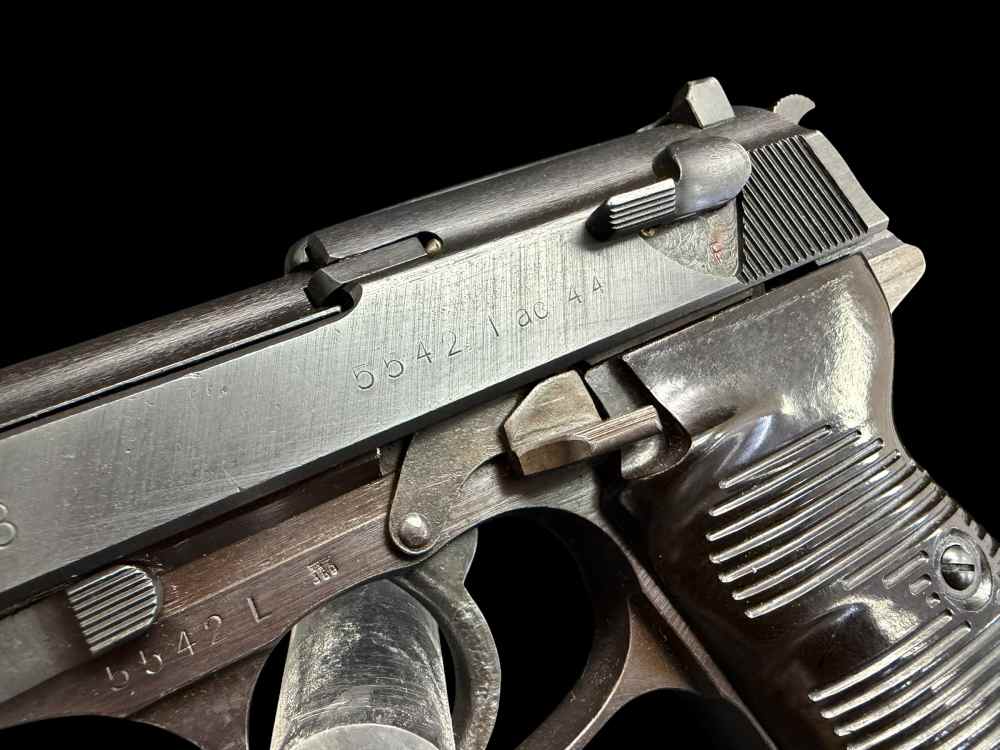SUPERB CONDITION, 1944 GERMAN NAZl WWII WALTHER P.38 AC44 9MM LUGER C&R-img-9