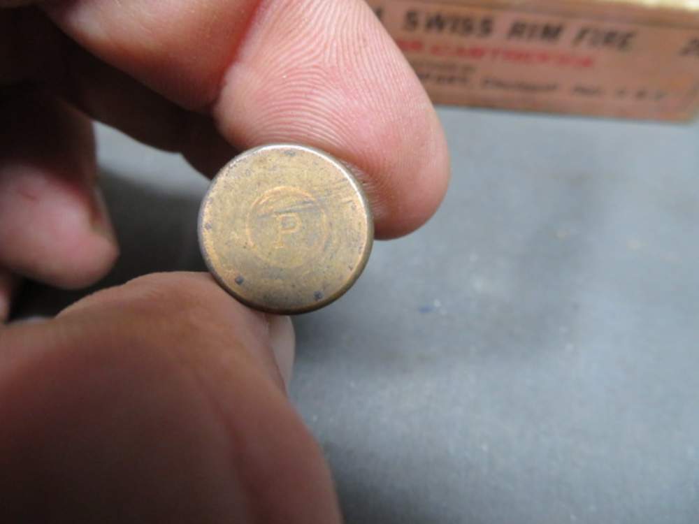 VINTAGE BOX PETERS CARTRIDGE COMPANY .41 SWISS RIMFIRE AMMO-img-12