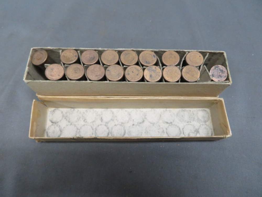 VINTAGE BOX PETERS CARTRIDGE COMPANY .41 SWISS RIMFIRE AMMO-img-8