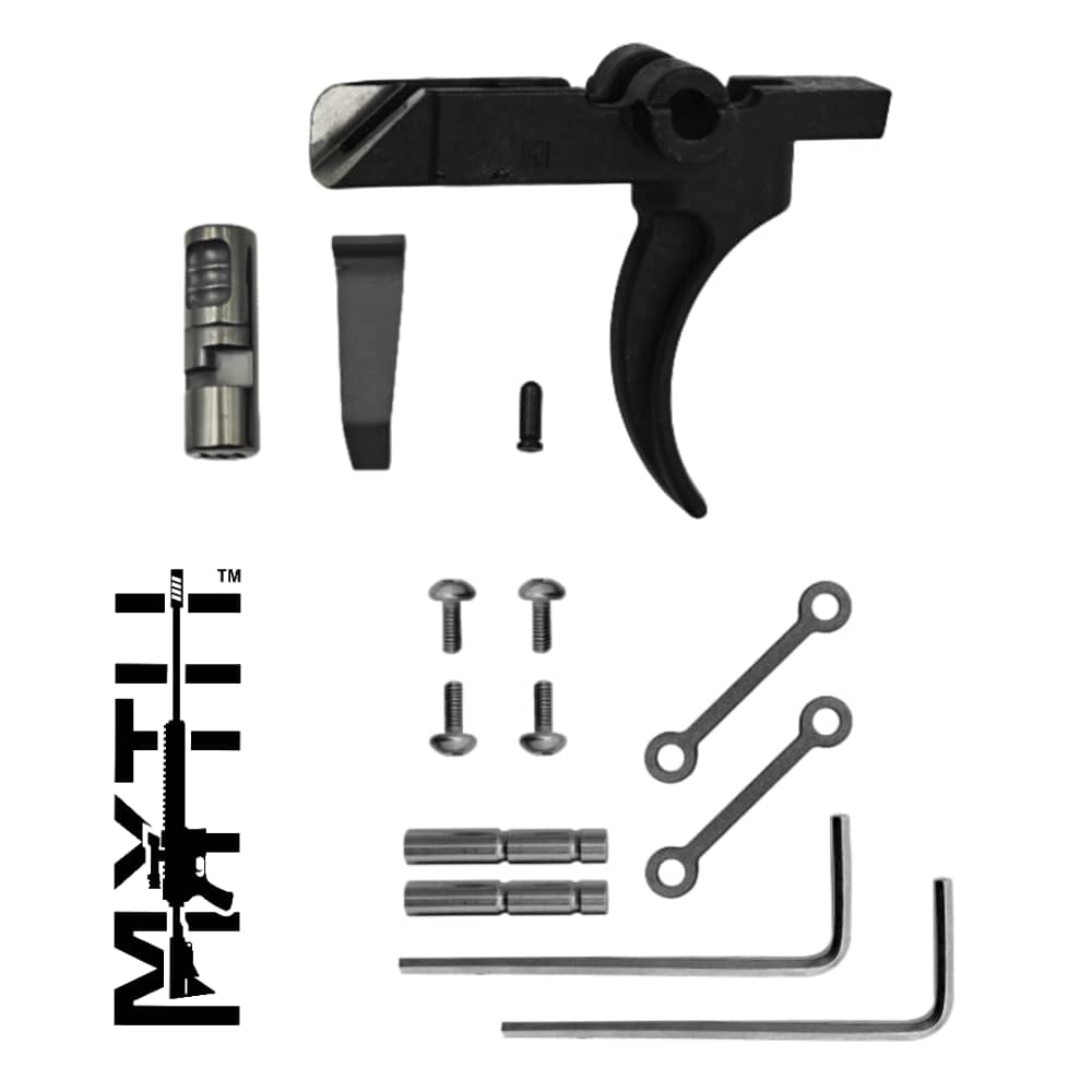 Super Safety Trigger - Forced Reset - 4140 Steel - CURVED-img-0
