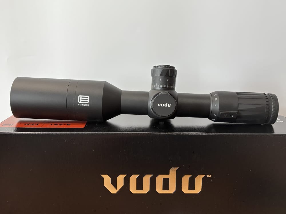 EOTech VuDu 5-25x50 w/Warne Maxima 34mm scope rings-img-3