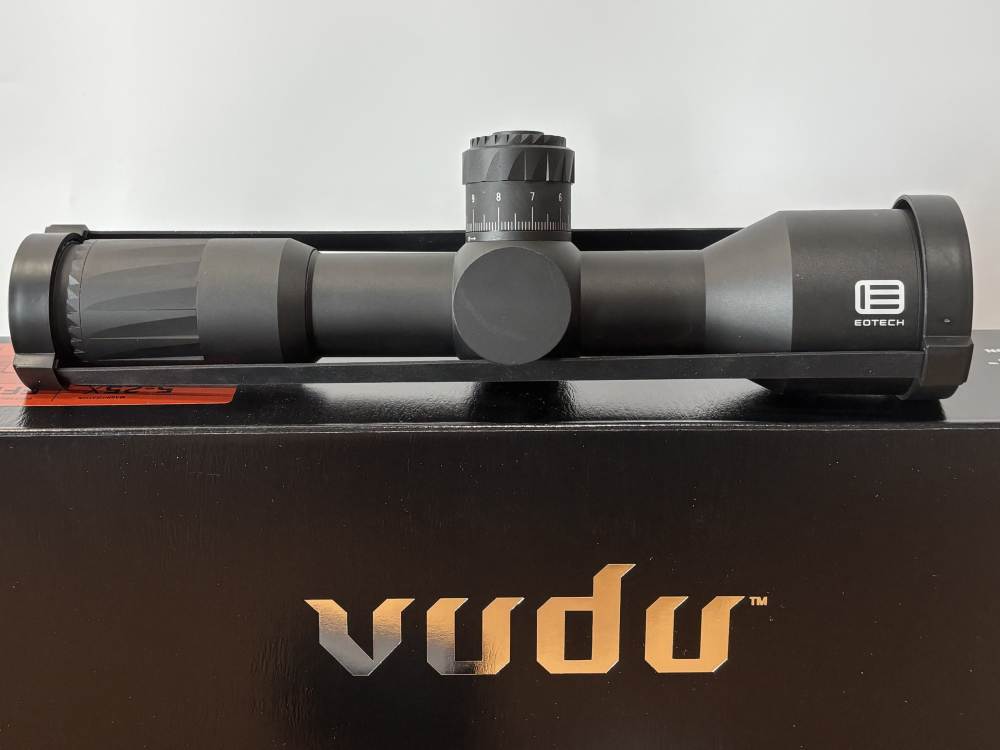 EOTech VuDu 5-25x50 w/Warne Maxima 34mm scope rings-img-1